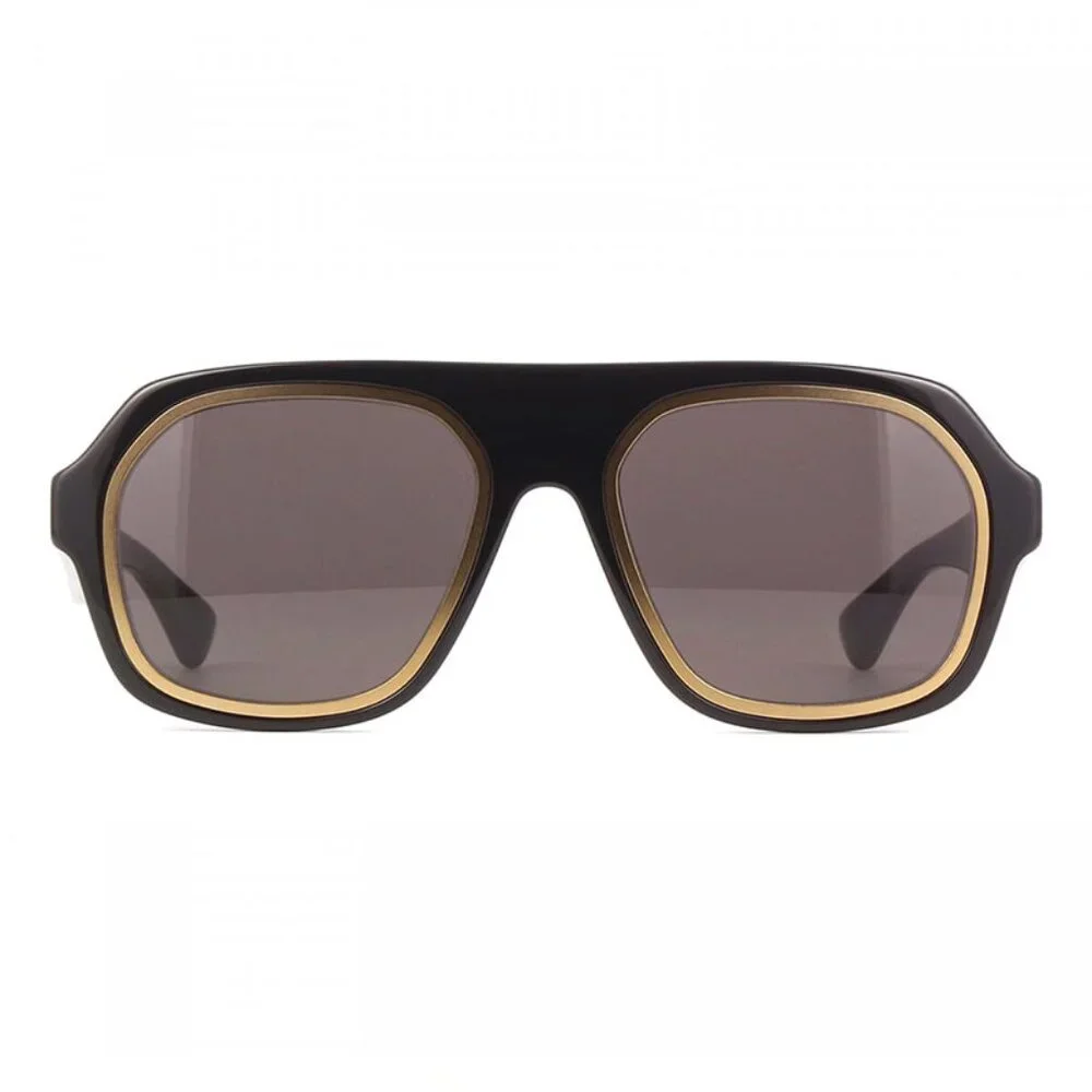 NEW BOTTEGA VENETA MEN SUNGLASSES BOTTEGA VENETA BV1217S 001 BLACK EYEWEAR